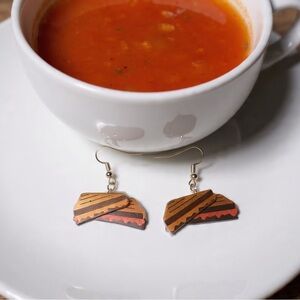 Trendy Sandwich Earrings